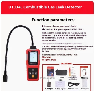 Detector de Gases Multifunción - Alarma de Aire Tóxico y Contaminantes - Image 4