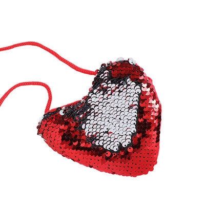 Bolso Bandolera Brillante con Llavero de Amor - Image 10
