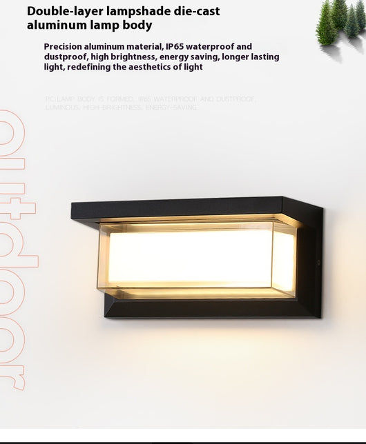 Lámpara LED de Pared Exterior Impermeable con Sensor de Movimiento - Image 11