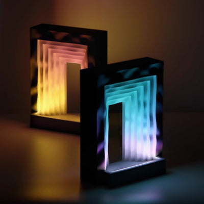Lámpara Nocturna Aurora Atardecer para Dormitorio - Luz Ambiental Relajante
