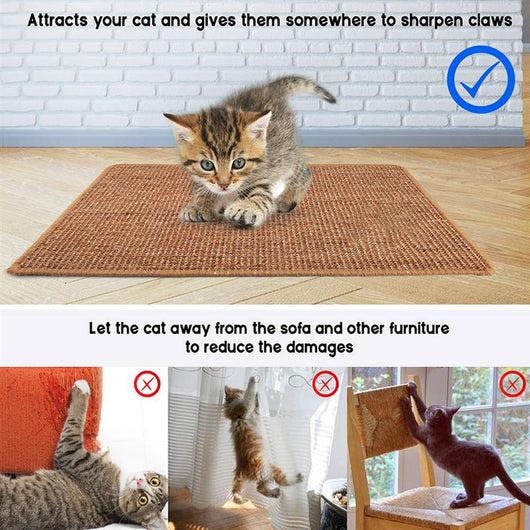 Protector de sofá para gatos - Rascador adhesivo anti-arañazos - Image 6