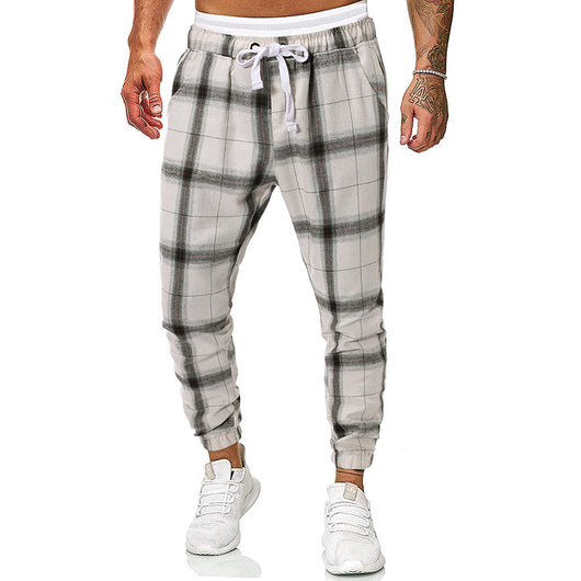 Pantalones Casuales a Cuadros - Comodidad y Estilo - Image 4