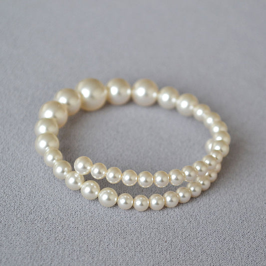 Pulsera de Perlas Degradadas - Elegancia Refinada para Mujeres