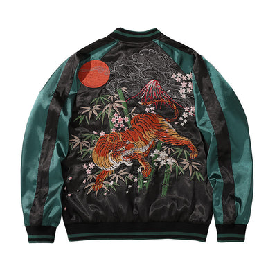 Chaqueta de Otoño Estilo Nacional Chino con Bordado Tiger Mountain - Image 4