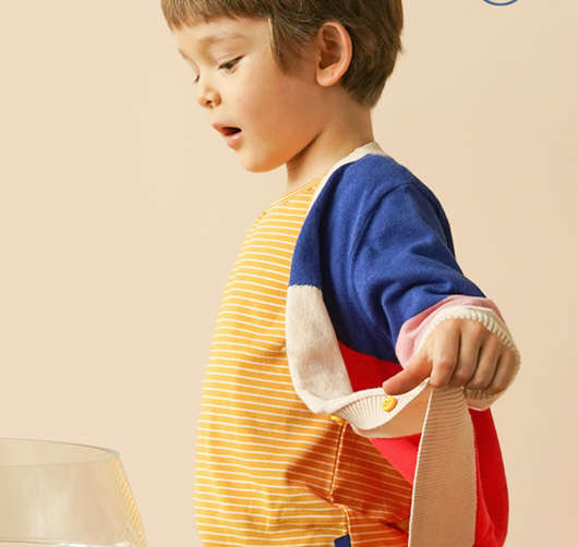 Cardigan Tejido de Algodón Puro para Niños - Abrigo Primavera Otoño - Image 8