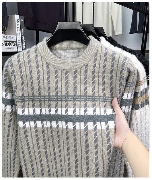 Suéter Holgado de Capas Base para Hombre - Image 38