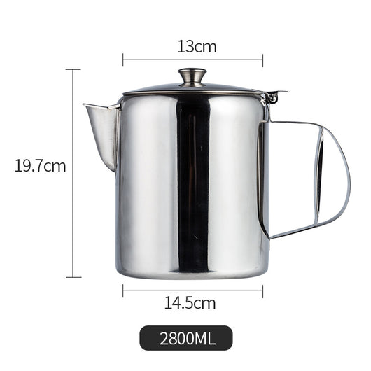 Tetera de Acero Inoxidable Estilo Hong Kong para Té y Café - Image 8