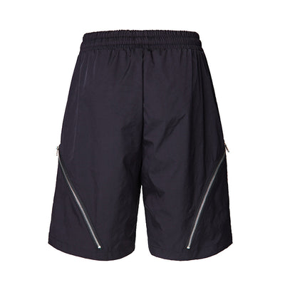 Shorts Casual con Diseño de Paneles Multi-Cierre - Image 14