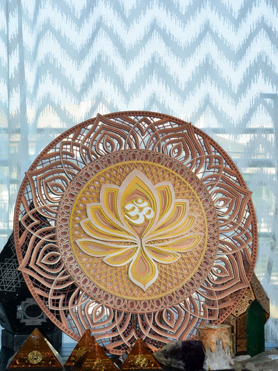Cuadro Mandala de Madera - Arte Decorativo para Yoga, Meditación y Zen - Image 8