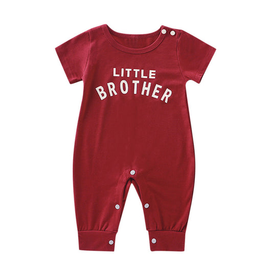 Mameluco Largo Unisex con Letras para Bebé Recién Nacido - Image 7