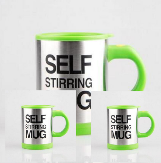 Taza Mezcladora Automática Magnética de Acero Inoxidable con Agitador Inteligente - Image 12
