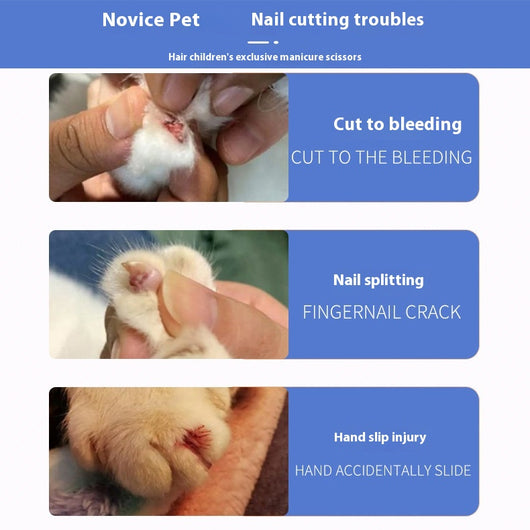 Tijeras de Uñas para Gatos con Protector Anti-corte y Línea de Sangre - Image 3