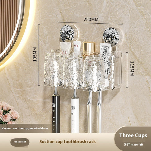 Set de Cepilleros de Pared con Ventosa - Diseño Moderno sin Perforaciones - Image 7