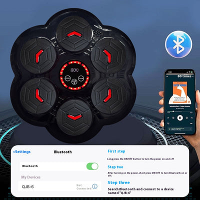 Saco de Boxeo Inteligente con Bluetooth y Música para Entrenamiento - Image 10
