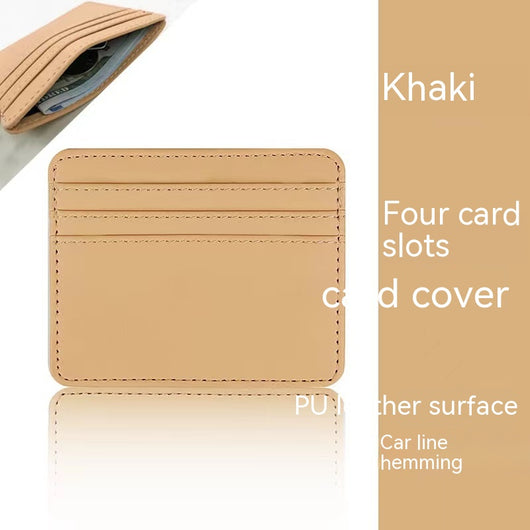 Billetera de Cuero Compacta con Múltiples Compartimentos para Tarjetas - Image 6