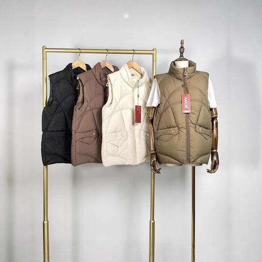 Chaqueta Suelta de Plumón de Pato Blanco Estilo Coreano - Image 5