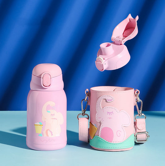 Vaso Térmico Portátil para Niños con Popote - Image 2