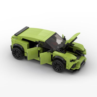 Remolque Compatible con Bloques de Construcción - Modelo de Auto Coleccionable - Image 3