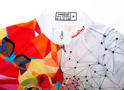 Jersey de Ciclismo Manga Larga Red White Lion para Hombre - Image 3
