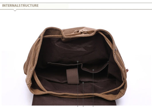 Bolsa de Lona Retro Coreana Unisex - Image 16
