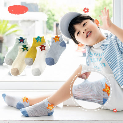 Calcetines de Algodón Transpirable para Bebé - Comodidad de Verano - Image 18