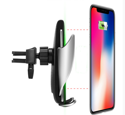 Cargador Inalámbrico para Auto 10W con Soporte Magnético S5 - Image 11