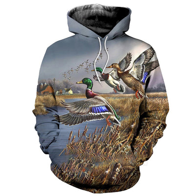 Sudadera Estampada 3D para Parejas - Chaqueta de Felpa Digital - Image 20