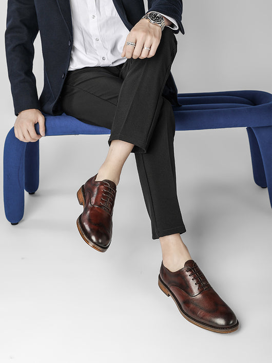 Zapatos Formales Hombre Estilo Británico Retro Pulido - Image 4