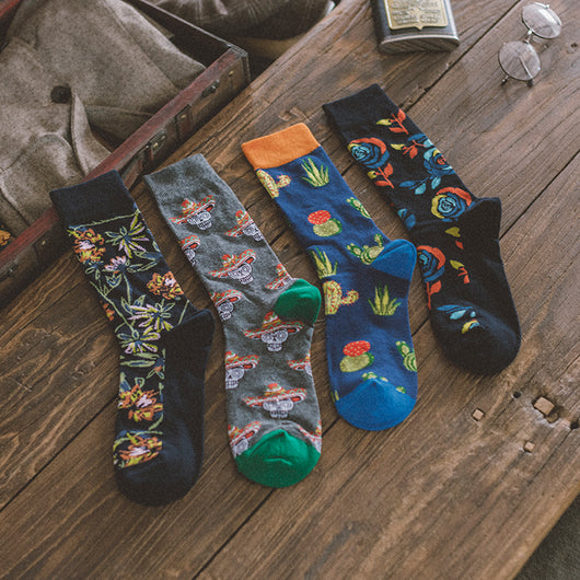 Calcetines Retro Británicos Premium - Caja de Regalo Creativa para Hombre - Image 17