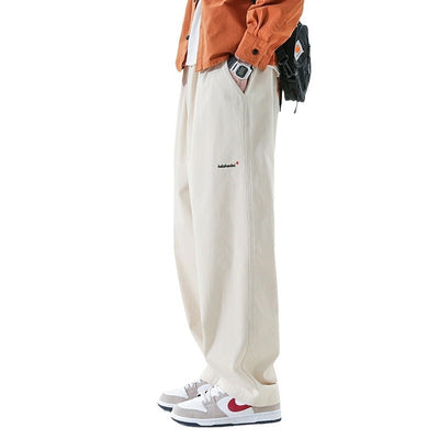 Pantalones Cargo Sueltos para Hombre Rectos Casuales - Image 4