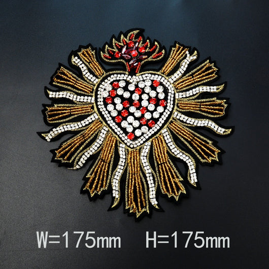 Parches Adhesivos de Corazón Cross Industrial Grande - Image 15