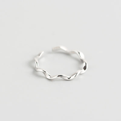 Anillo Minimalista Mobius Efecto Delgado - Image 7