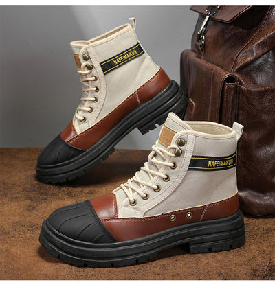 Botas Martin Altas Estilo Británico para Hombre - Image 11