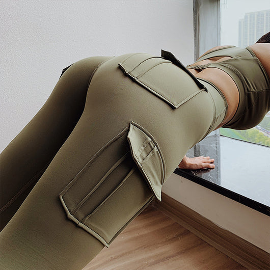 Leggins Cintura Alta con Bolsillos para Gym y Yoga - Image 4