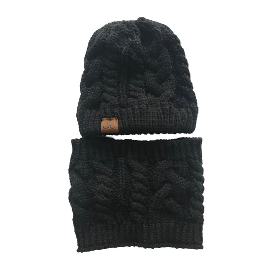 Gorro Tejido Multifuncional con Bufanda Integrada para Mujer - Protección Térmica Invierno - Image 6