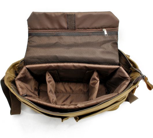 Bolsa de Lona para Hombre con Correa de Hombro - Image 3
