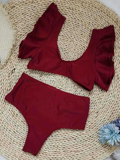 Bikini Dos Piezas Estilo Occidental para Mujer - Image 13