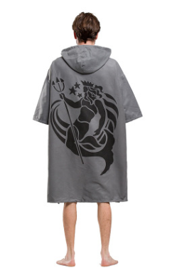 Poncho Toalla de Secado Rápido para Playa y Piscina - Image 2