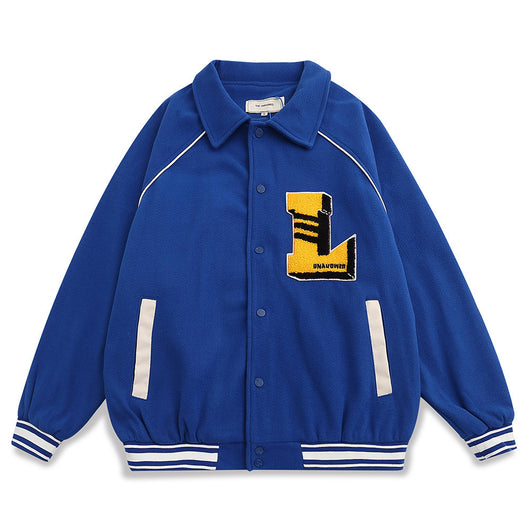 Uniforme de Béisbol Raglan Suelta con Personalidad para Hombre - Image 8