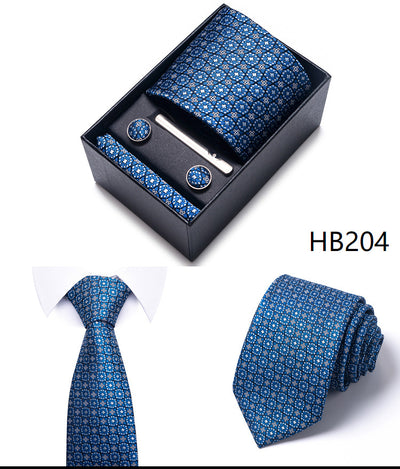 Corbata Jacquard Profesional Tejida en Trama para Negocios - Image 63