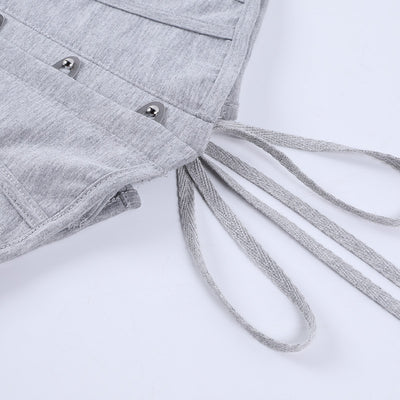 Playera Gris Clásica de Cuello Redondo - Comodidad Diaria sin Complicaciones - Image 7