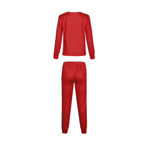 Pijama Navideño Retro Familiar - Juego de Homewear para Padres e Hijos