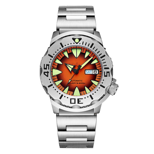 Reloj Mecánico Acero Inoxidable Luminoso Resistente al Agua para Hombre - Image 13