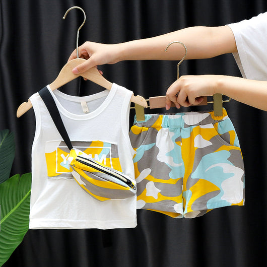 Conjunto de Chaleco y Pantalón para Niño - Estilo Verano - Image 11