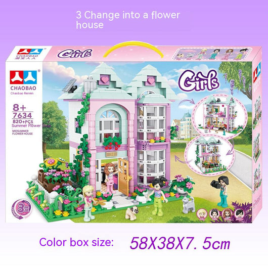 Bloques de Construcción Floristería Verano - Juego de Armado para Niñas - Image 4