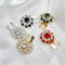 Botones de Joyería con Diamantes para Accesorios de Ropa