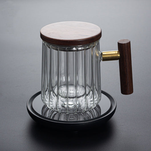 Taza de Oficina de Vidrio Resistente al Calor con Filtro Integrado - Image 17