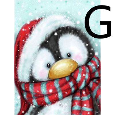 Pintura de Diamantes 5D Pingüino - Bordado Artístico Animal - Image 25