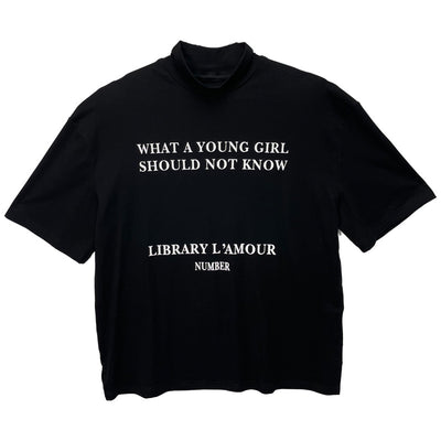 Camiseta Hombre Cuello Alto Manga Corta Estampado Inglés - Image 8