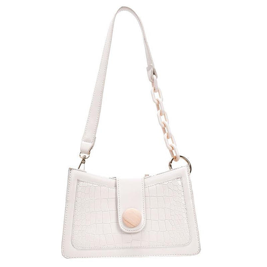 Bolsa Bandolera Vintage con Patrón de Piedra - Image 10